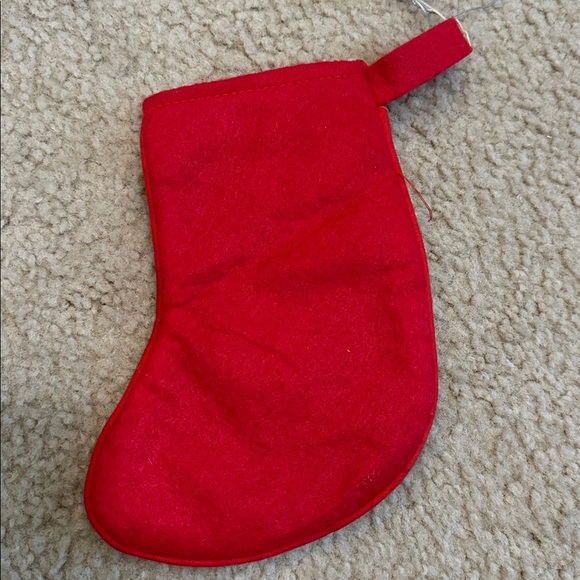 Vintage Winnie the Pooh Midwest of cannon falls red felt Christmas stocking - Picture 5 of 7